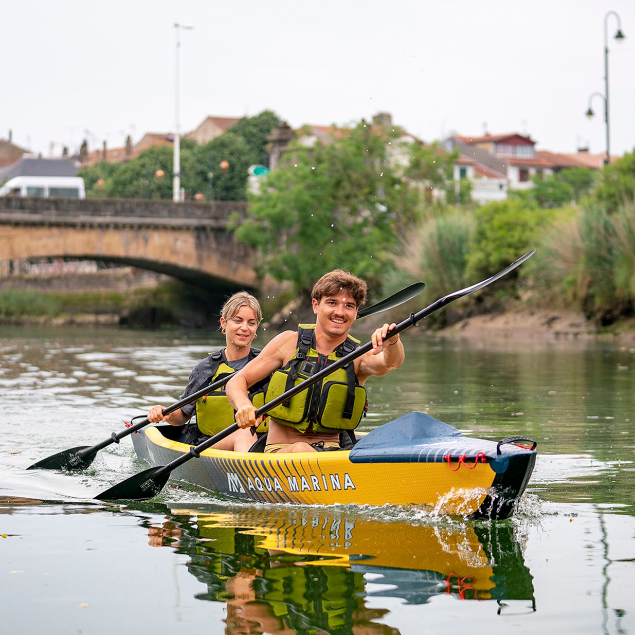 Aqua Marina Tomahawk AIR-K 440 2 személyes nagynyomású kajak 15