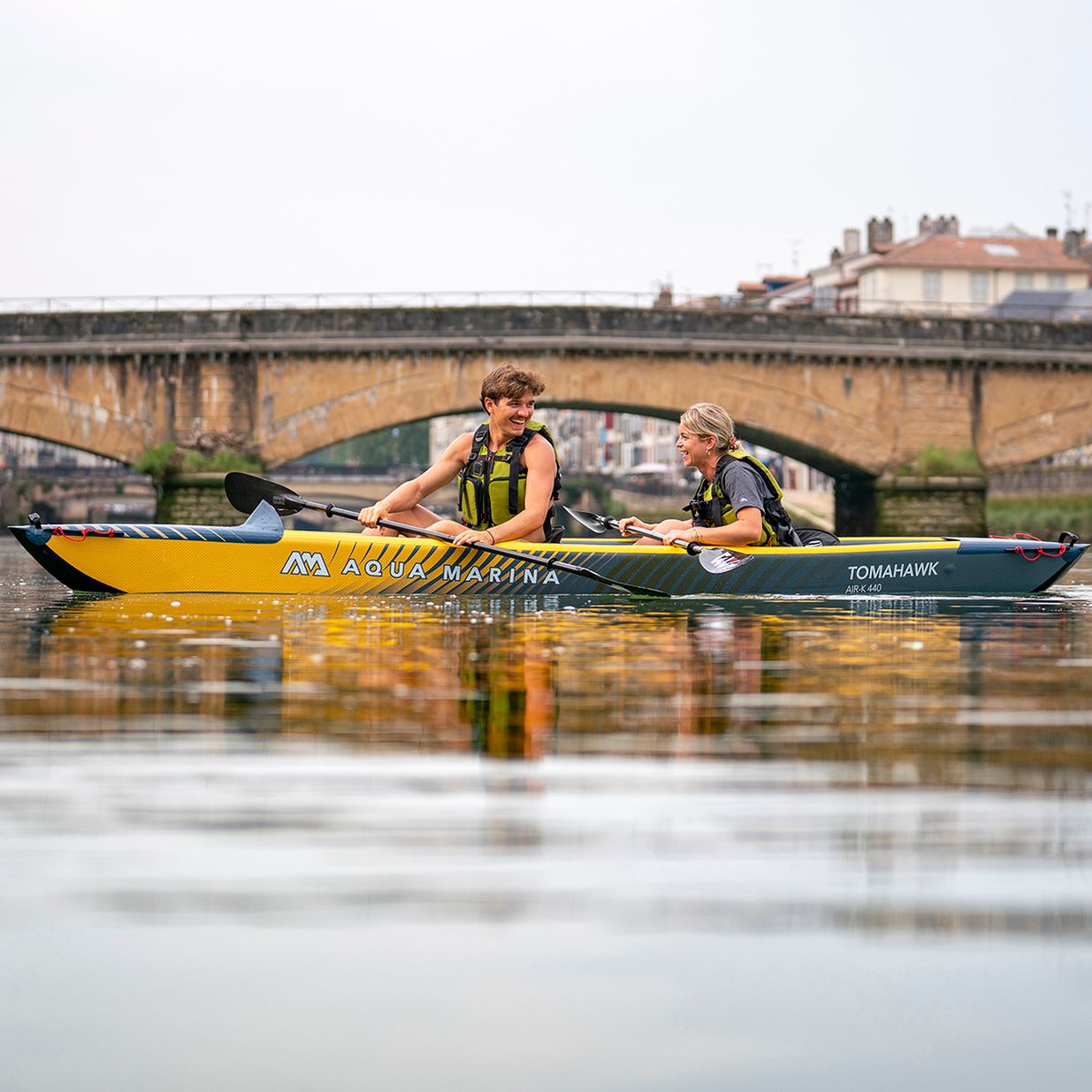 Aqua Marina Tomahawk AIR-K 440 2 személyes nagynyomású kajak 16