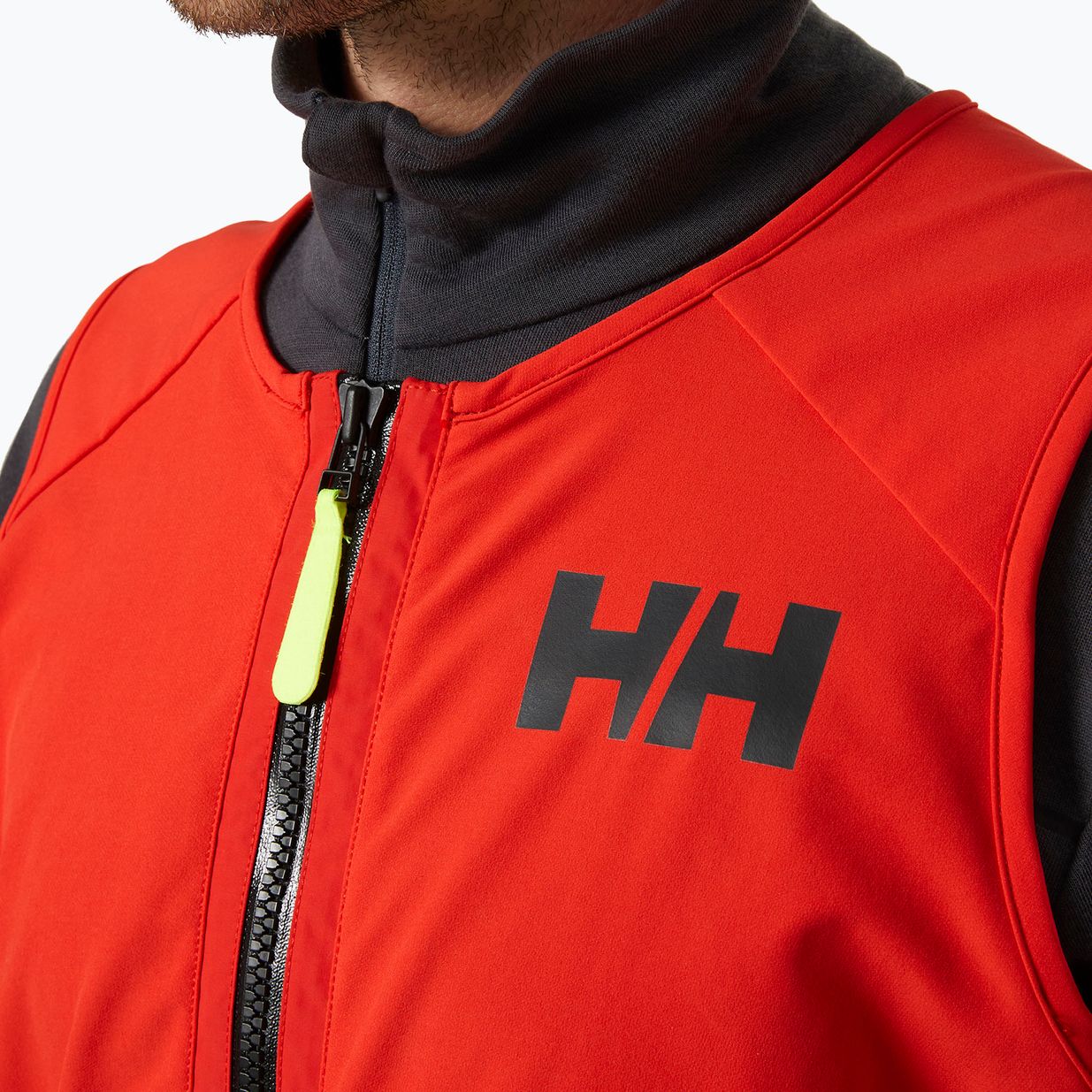 Férfi vitorlás nadrág Helly Hansen Aegir Race Salopette 2.0 alert piros 3