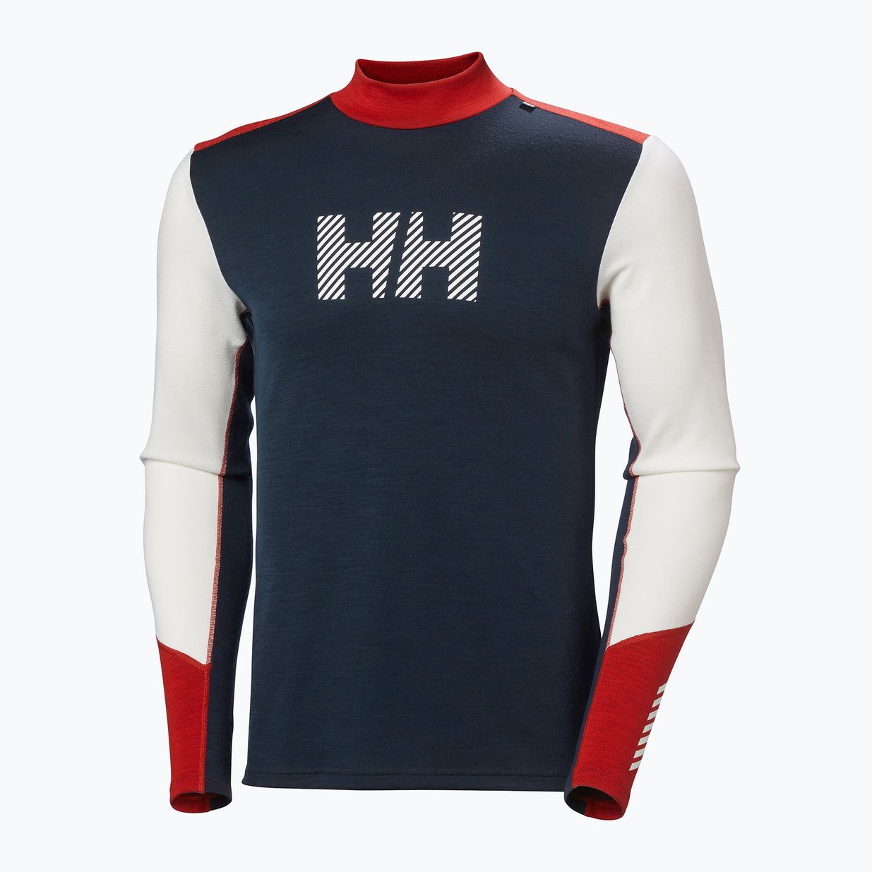 Férfi thermo pulóver Helly Hansen Lifa Merino Midw Logo fehér színű, nem fehér 6