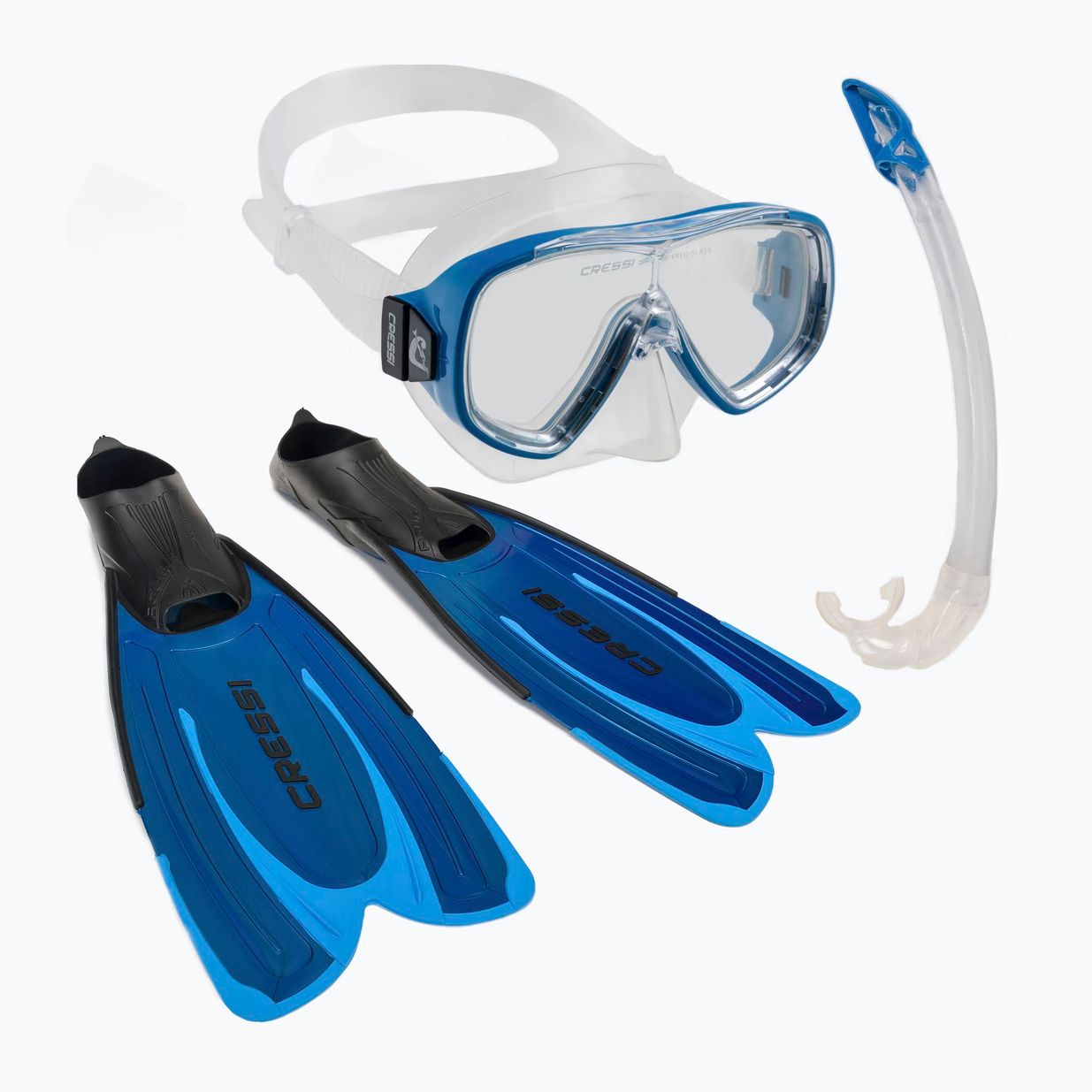 Cressi Agua Snorkelling szett Maszk + búvár + búvárúszó XCA312035