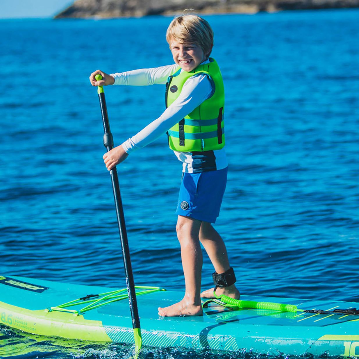 SUP JOBE Aero 8.6 felfújható Yama SUP csomag zöld 486421009-PCS. 10