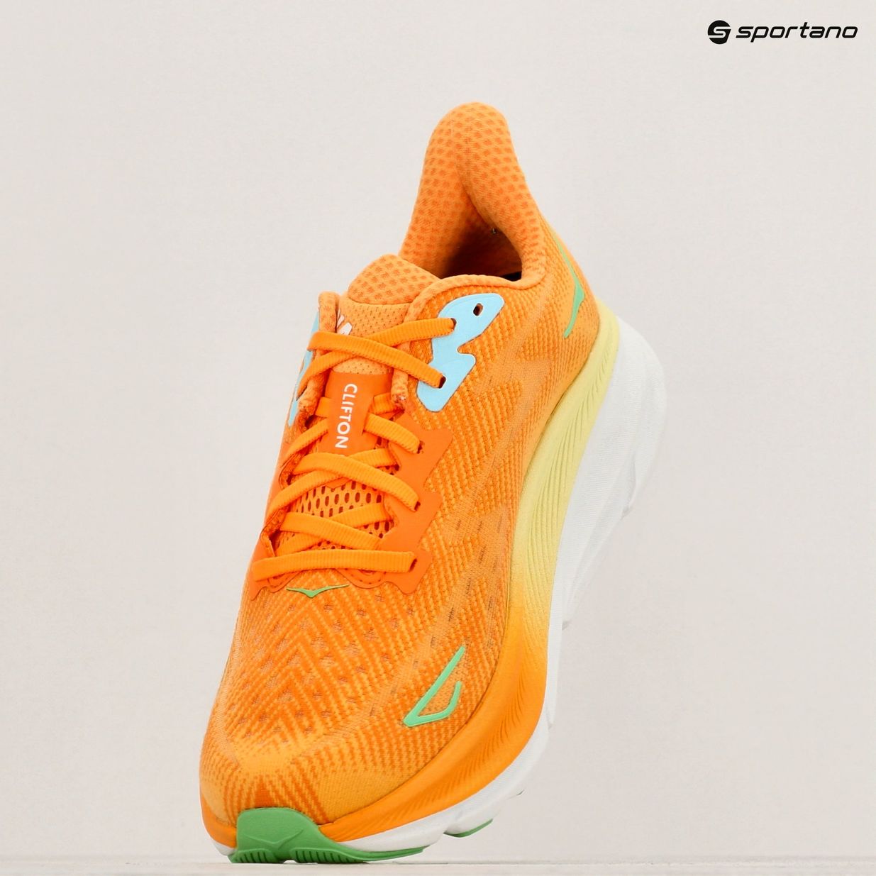 Férfi futócipő HOKA Clifton 9 solar flare/sherbet 9