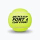 Dunlop Fort Clay Court 4db sárga 601318 3