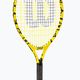 Gyermek teniszütő Wilson Minions Jr 19 sárga-fekete WR068910H+ 5