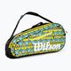 Gyermek tenisztáska Wilson Minions 2.0 Team 3 Pack kék/sárga WR8020301001