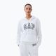 Női pulóver GAP Heritage French Logo Hoodie optic white