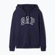 Női pulóver GAP Heritage French Logo Hoodie navy 4