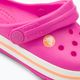 Crocs Kids Crocband Clog elektromos rózsaszín / sárgadinnye flip-flopok 9