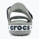 Gyermek szandál Crocs Crockband Kids Sandal light grey/navy 6