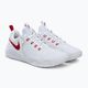 Férfi röplabdacipő Nike Air Zoom Hyperace 2 fehér és piros AR5281-106 4