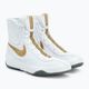 Nike Machomai fehér és arany bokszcipő 321819-170 4