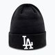 sapka New Era MLB Essential Cuff Beanie Los Angeles Dodgers black