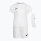 Nike Dri-FIT Park Little Kids labdarúgó szett fehér/fehér/fekete