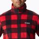 Columbia férfi Steens Mountain Printed fleece pulóver piros 1478231 4