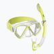 Gyermek snorkeling szett Mares Combo Pirate Neon yellow/white/clear 411788BB