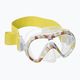 Gyermek snorkeling szett Mares Combo Vitamin white/yellow/clear 2