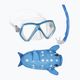 Gyermek snorkeling szett Mares Combo Zoo blue 6