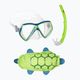 Gyermek snorkeling szett Mares Combo Zoo green