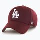 47 Brand MLB Los Angeles Dodgers MVP sötétbarna baseball sapka 5
