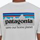 Férfi Patagonia P-6 Mission Organic fehér túraing póló 3