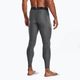 Under Armour HeatGear carbon szénszőrzet/fekete férfi edzőleggings 3