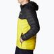 Columbia Powder Lite kapucnis férfi pehelypaplan kabát fekete/sárga 1693931 7