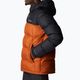 Columbia Pike Lake kapucnis férfi pehelypaplan kabát fekete-narancs 1738032 2