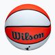 Wilson WNBA Authentic Series Outdoor narancssárga/fehér gyermek kosárlabda 5. méret 4
