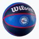 Wilson NBA Team Tribute Philadelphia 76ers kosárlabda kék WTB1300XBPHI 2