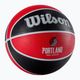 Wilson NBA Team Tribute Portland Trail Blazers kosárlabda piros WTB1300XBPOR 2