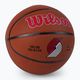 Wilson NBA csapatszövetség Portland Trail Blazers kosárlabda barna WTB3100XBPOR 2