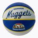 Mini kosárlabda Wilson NBA csapat Retro Mini Denver Nuggets kék WTB3200XBDEN