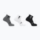 Salomon Everyday Ankle trekking zokni 3 pár fekete/fehér/közép szürke