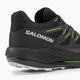 Férfi Salomon Pulsar Trail futócipő fekete/fekete/zöld gekkó 9