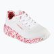 SKECHERS Uno Lite Lovely Luv fehér/piros/rózsaszín gyermek tornacipő 11