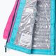 Columbia Powder Lite kapucnis gyermek pehelypaplan kabát gejzír/rózsaszín jég 7
