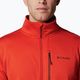 Férfi Columbia Park View Fleece FZ sail red heather trekking melegítőfelső 6