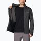 Columbia férfi trekking pulóver Park View Fleece FZ fekete heather 4