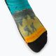 Smartwool Hike Light Cushion Great Excursion Print Crew trekking zokni kék/sárga SW001987150 3