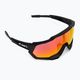 Kerékpáros szemüveg 100% Speedtrap puha tapintású fekete/piros többrétegű tükör 60012-00004 2