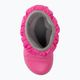 Crocs Winter Puff Kids electric pink/light grey gyerek hótaposó 5