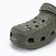 Crocs Classic Crocskin poros olajzöld flip-flopok 8