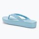 Női flip flop Crocs Classic Platform Meta Pearl blue calcite 3
