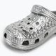 Papucs Crocs Classic Metallic Crocskin silver 8