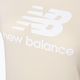 Női New Balance Essentials Stacked Logo Co T-shirt bézs NBWT31546 7