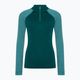 Női thermo hosszú ujjú Smartwool Classic Thermal Merino Baselayer 1/4 Zip Boxed emerald 3