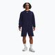 Férfi Under Armour Rival Fleece Crew midnight navy/fehér melegítőfelső 2