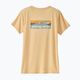 Női Patagonia Cap Cool Daily Graphic Shirt Waters boardshort logo/sandy melon x-dye női póló 4