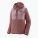 Patagonia női softshell dzseki R2 CrossStrata Hoody dulse lila 3